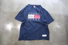 90s Tommy Jeans Logo T-shirt XXL