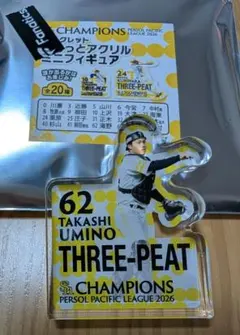 福岡ソフトバンクホークス 海野隆司 ごろっとアクリルミニフィギュア