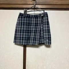 ブルークロスガールズ　スカート　パンツ　黒チェック　150cm