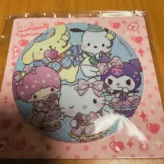 【匿名配送】【サンリオ】いちご新聞　キラキラ缶バッジ