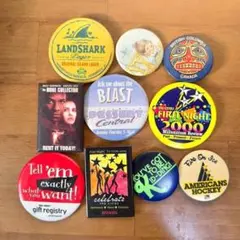 N971 10点 缶バッジ 企業物 昭和レトロ 60s 70s 80s 90s