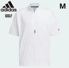 アディダス ゴルフウェア 半袖ウインドブレーカー ハーフジップ半袖ウィンド