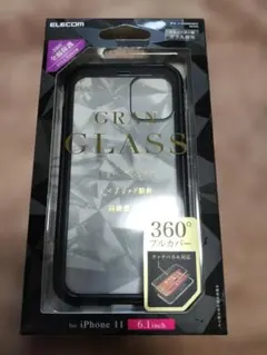 ELECOM iPhone 11用 GRAN GLASS 360°フルカバー