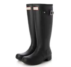 HUNTER ブラック 長靴 23cm UK4
