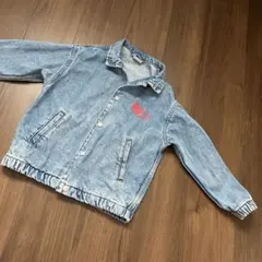 ZARAキッズ デニムジャケット ライトブルー
