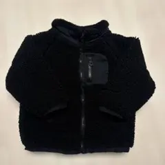 ZARA 黒 ボアジャケット 12-18ヶ月