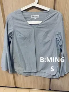 B:MING LIFE STORE by BEAMS ストライプブラウス
