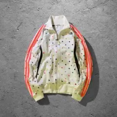 archive adidas track jacket 総柄 蛍光ライン Y2K