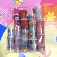 □ 昭和レトロ サンリオ フレッシュパンチの消しゴムセット ファンシー