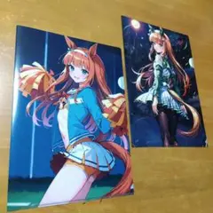 64 ウマ娘サイレンススズカ 　Ａ−４クリアファイル 合計２枚