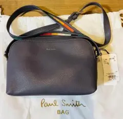 【新品】タグ付き　Paul Smith ショルダーバッグ 紫　ボディバッグ