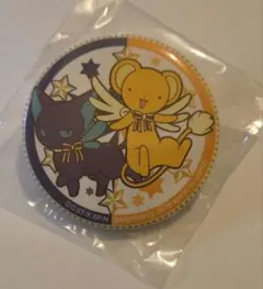 一番カフェ カードキャプターさくら 缶バッジ ケロちゃん スッピー