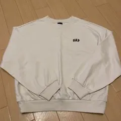 【美品】　GAP ホワイト クルーネックスウェット XXS