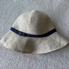 最終お値下げ❣️familiar ベージュ 麦わら帽子