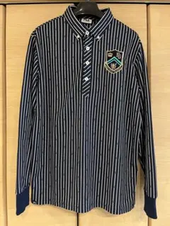 FILA GOLF ストライプシャツ Lサイズ