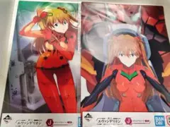 エヴァンゲリオン 一番くじ アスカ J賞ビジュアルシート