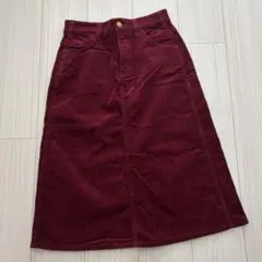 chocol raffine robe×Wrangler コーデュロイスカート