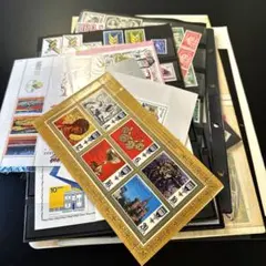 わ*ん様 外国切手　切手シートあり　いろいろおまとめ