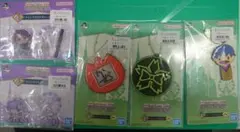 Fate FGO 一番くじ ツインアクリルチャーム &ラバーコレクション セット