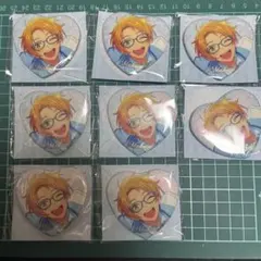 あんスタ 中国 限定 3周年 ハート缶バッジ 遊木真 8点セット