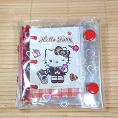 ハローキティ コンパクト ミニバインダーブックプラス139160/メモ付3穴手帳