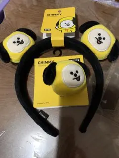 BT21 chimmy カチューシャ&ヘアゴムset