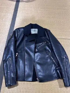 TMT ラムレザージャケット 新品未使用 紺 - メルカリ