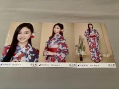 井上和　乃木坂46 浴衣　ランダム生写真　3種コンプ