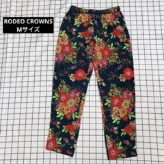 RODEO CROWNS 花柄 カジュアルパンツ　ミ13