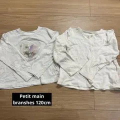 Petitmain branshes ロンT 長袖 120cm