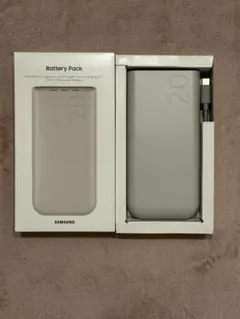 【新品未使用】Samsung純正品 Battery Pack 20000mAhのサムネイル