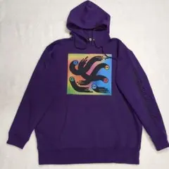 【極美品・ビッグサイズ】JUN WATANABE パーカー スウェット パープル