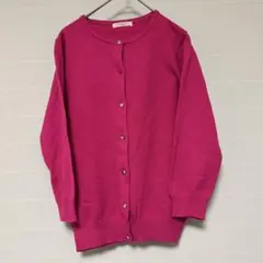 テチチ　カーディガン　ピンク　M 長袖　春　羽織り　Te chichi