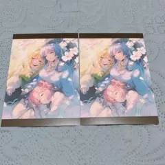 グラフェス　SNSイラストポスカ　レヴィオン三姉妹