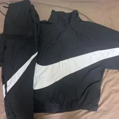 Nike ナイロンジャケット パンツセット ブラック