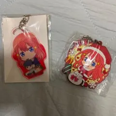 五等分の花嫁 アクリルキーホルダー ラバーストラップセット