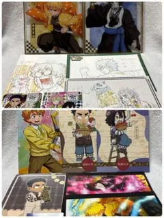 【2824】鬼滅の刃 紙雑貨 まとめ売り ⑥