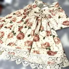 ●*●様 希少　リズリサ　LIZLISA ミニワンピース　白薔薇　セットアップに