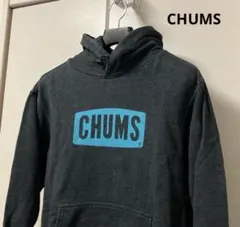 CHUMS チャムス 胸ロゴ パーカー プルオーバー メンズ M