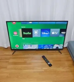 TCL 40型✨チューナー内蔵スマートテレビ ネット動画/地上波 22年製