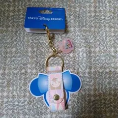 ディズニー　カチューシャホルダー　キーホルダー　スモールワールド　ミッキーマウス