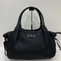 2906 kate spade ケイトスペード　トートバッグ　ブラック　無地　黒