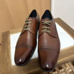 LANVIN COLLECTION レザー ドレスシューズ 25.5cmのサムネイル