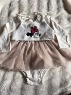 petit main ミニーマウス　長袖チュニック　80cm