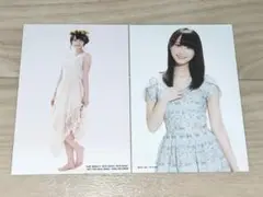 SKE48 松井玲奈 公式生写真×２枚セット（次の足跡、不器用太陽/AKB48
