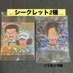 ワンピース 大海賊 シールウエハース Log.11 シークレット　SEC