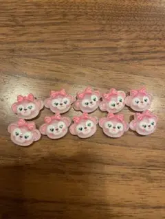 ディズニーネイルパーツ　シェリーメイネイルパーツ　デコパーツ