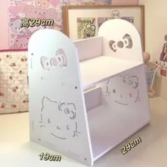 平成レトロ 希少 レア ハローキティ 木製 マガジンラック サンリオ