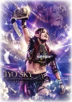 WWE IYO 스카이 퓨처 엠프레스 팬아트 A4 사이즈