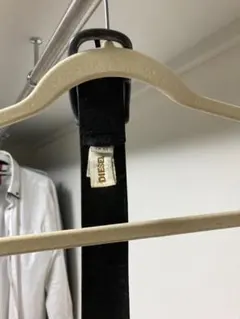 DIESEL ブラックレザーベルト